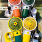 Mini Handheld Electric Fan with USB Charging & Detachable Base - Random Color